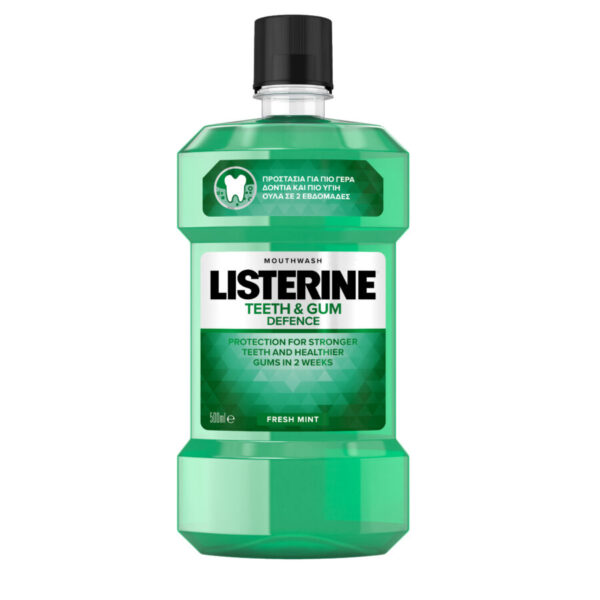 Listerine Teeth&Gum Defence ustna voda, 500 ml Listerine Teeth&Gum Defence ustna voda, 500 ml