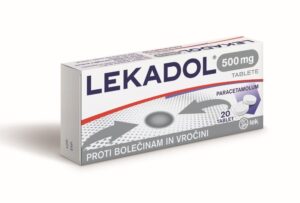 Lekadol 500 mg tablete, 20 tablet