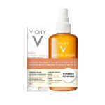 Vichy Capital Soleil paket: UV-Age dnevni fluid za obraz ZF50+ (40 ml) in Tonirana vodica za zaščito pred soncem ZF30 (200 ml)