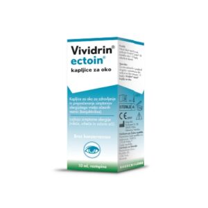 Vividrin ectoin kapljice za oči, 10 ml