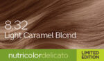BioKap Nutricolor Delicato 8.32 barva za lase – svetlo karamel blond, 140 ml BioKap Nutricolor Delicato 8.32 barva za lase – svetlo karamel blond, 140 ml