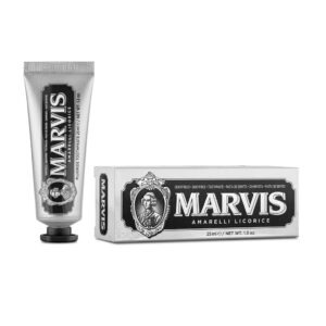Marvis Amarelli Licorice Mint zobna pasta, 25 ml