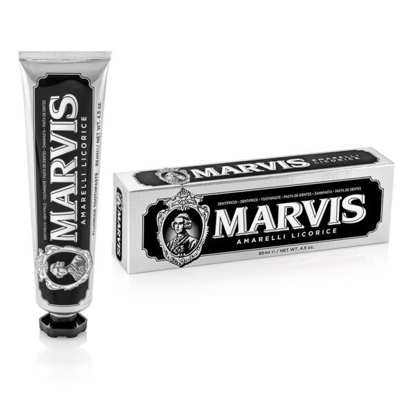 Marvis Amarelli Licorice Mint zobna pasta, 85 ml Marvis Amarelli Licorice Mint zobna pasta, 85 ml