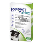 Fypryst Combo 134 mg/ 120,6 mg kožni nanos, raztopina za srednje velike pse, 1 pipeta Fypryst Combo 134 mg/ 120,6 mg kožni nanos, raztopina za srednje velike pse, 1 pipeta