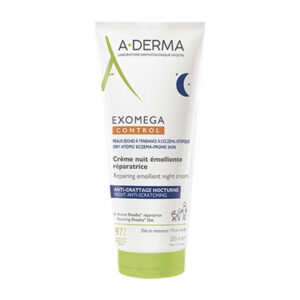 A-Derma Exomega Control obnavljajoča emolientna nočna krema, 200 ml