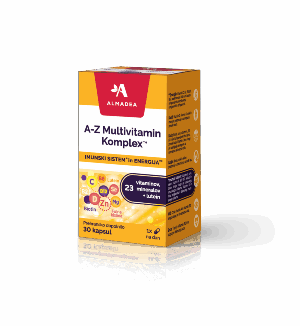 A-Z Multivitamin Komplex kapsule, 30 kapsul
