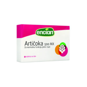 Encian Artičoka 500 MX tablete, 30 tablet