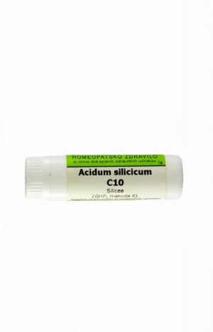 Acidum silicicum C30 homeopatske kroglice, 1 g