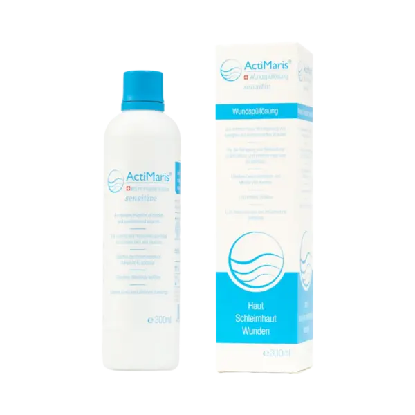 ActiMaris sensitiv raztopina za izpiranje ran, 300 ml ActiMaris sensitiv raztopina za izpiranje ran, 300 ml