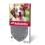 Advantix 250 raztopina za pse od 10 do 25 kg (4 x 2,5 ml) Advantix 250 raztopina za pse od 10 do 25 kg (4 x 2,5 ml)