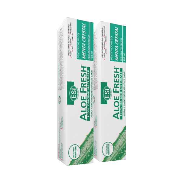 Esi Aloe Fresh zobna pasta za svež dah - paket (2 x 100 ml)