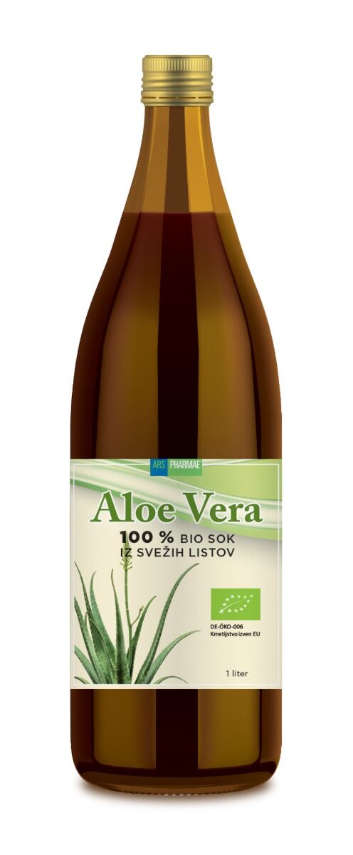 Ars Pharmae Aloe vera 100% BIO sok, 1000 ml Ars Pharmae Aloe vera 100% BIO sok, 1000 ml