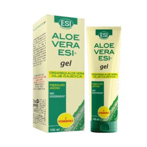 Esi Aloe vera gel z oljem čajevca in vitaminom E, 100 ml