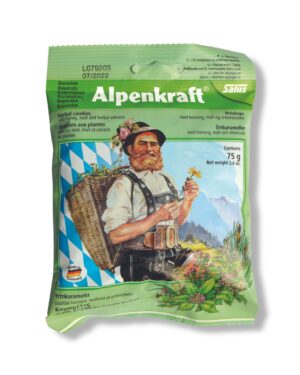 Alpenkraft zeliščni bonboni, 75 g