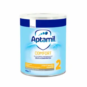 Aptamil 2 Comfort nadaljevalno mleko za dojenčke s kolikami in zaprtjem od 6. meseca dalje, 400 g