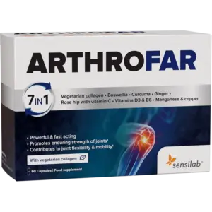Sensilab ArthroFar kapsule, 60 kapsul