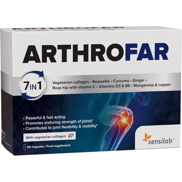 Sensilab ArthroFar kapsule, 60 kapsul
