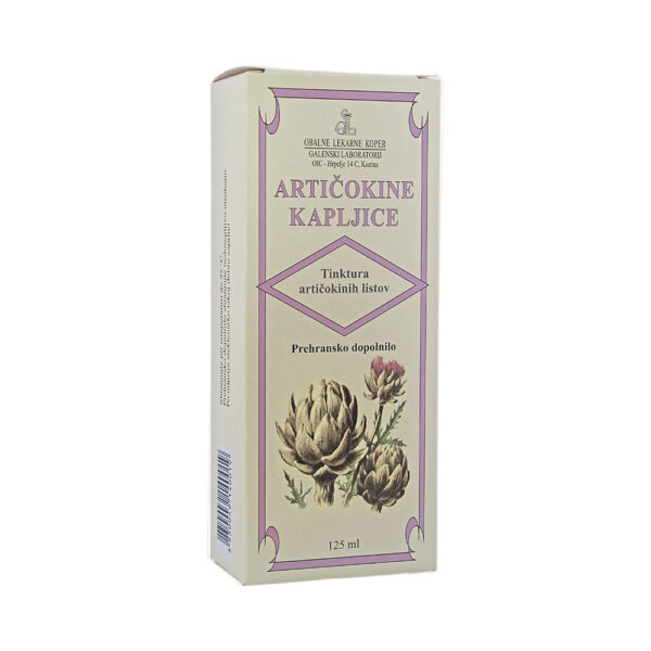 Artičokine kapljice, 125 ml Artičokine kapljice, 125 ml