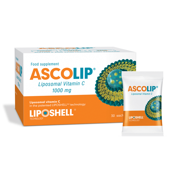 Ascolip liposomski vitamin C 1000 mg, 30 vrečic Ascolip liposomski vitamin C 1000 mg, 30 vrečic