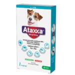 Ataxxa 500 mg/100 mg kožni nanos za pse (nad 4 do 10 kg), 1 kapalka Ataxxa 500 mg/100 mg kožni nanos za pse (nad 4 do 10 kg), 1 kapalka