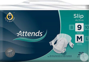 Attends Slip Active 9 Medium hlačne predloge, 28 predlog