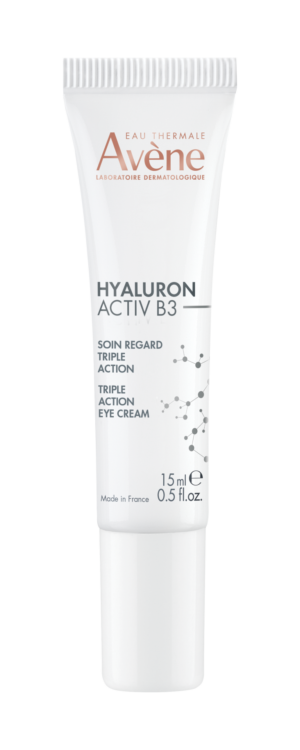 Avène Hyaluron Activ B3 trojna korektivna krema za predel okoli oči, 15 ml