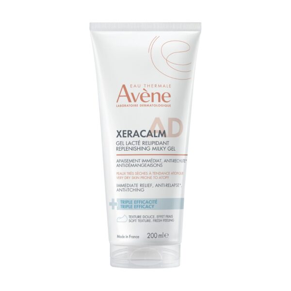 Avène XeraCalm A.D mlečni gel za obnovo lipidov, 200 ml Avène XeraCalm A.D mlečni gel za obnovo lipidov, 200 ml