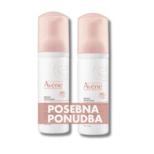 Avène pena za čiščenje kože, 2 x 150 ml