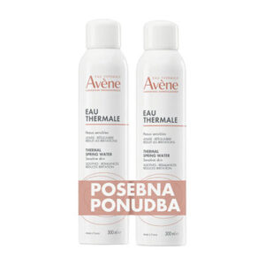 Avène termalna izvirska voda pršilo, 2 x 300 ml