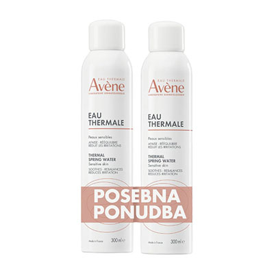 Avène termalna izvirska voda pršilo, 2 x 300 ml Avène termalna izvirska voda pršilo, 2 x 300 ml
