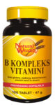 Natural Wealth B kompleks vitamini tablete, 100 tablet Natural Wealth B kompleks vitamini tablete, 100 tablet