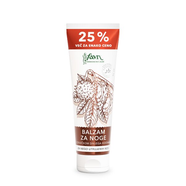 Favn balzam za noge z divjim kostanjem, 125 ml Favn balzam za noge z divjim kostanjem, 125 ml