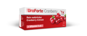 UroForte Biogelat Cranberry tablete, 30 filmsko obloženih tablet