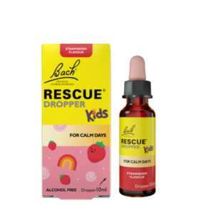 Bach Rescue Kids kapljice za otroke - okus jagoda, 10 ml