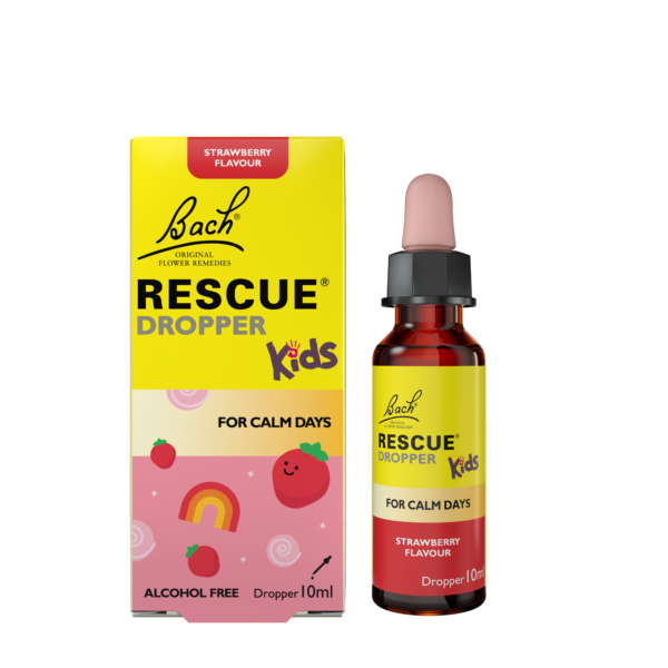 Bach Rescue Kids kapljice za otroke - okus jagoda, 10 ml Bach Rescue Kids kapljice za otroke - okus jagoda, 10 ml
