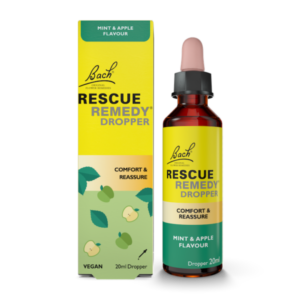 Bach Rescue kapljice – okus jabolko in meta, 20 ml