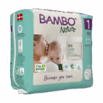Bambo Nature 1 (XS) pleničke za nedonošenčke, 22 pleničk Bambo Nature 1 (XS) pleničke za nedonošenčke, 22 pleničk