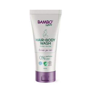 Bambo Nature Otroški gel za umivanje telesa in las, 150 ml