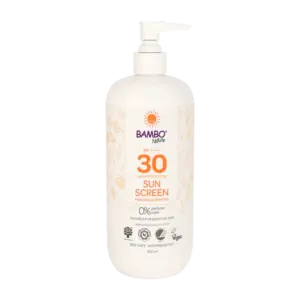 Bambo Nature Sunscreen Losjon za zaščito pred soncem ZF30, 500 ml
