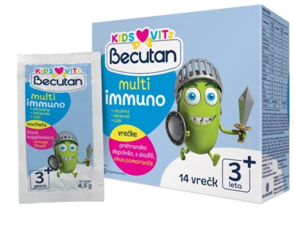 Becutan KIDS VITS Multiimmuno vrečke, 14 vrečk
