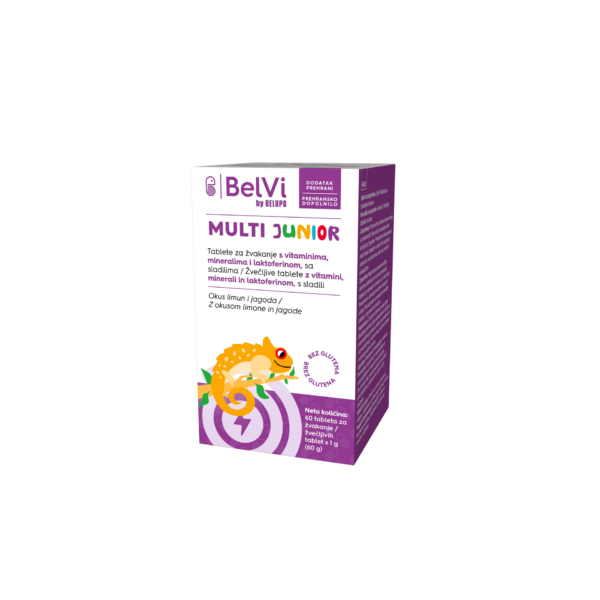 BelVi by Belupo Multi Junior žvečljive tablete, 60 tablet BelVi by Belupo Multi Junior žvečljive tablete, 60 tablet