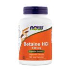 NOW Betain HCl 648 mg, 120 kapsul NOW Betain HCl 648 mg, 120 kapsul