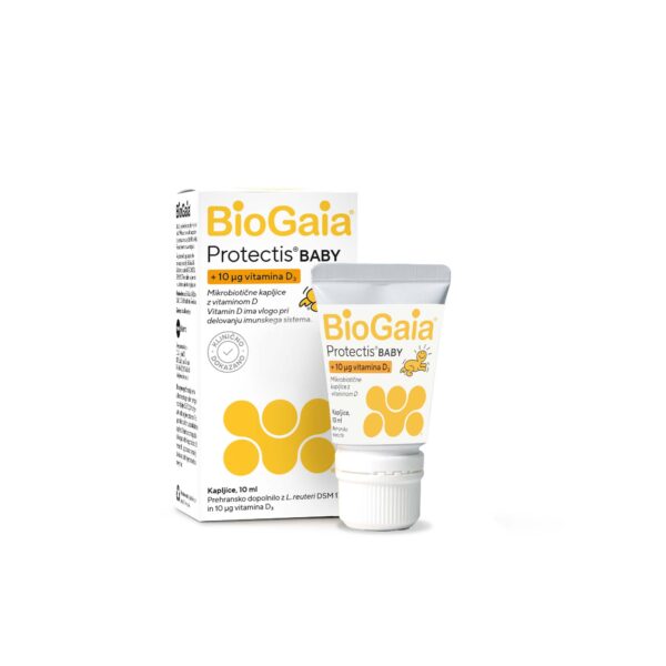 BioGaia Protectis Baby D3 kapljice za otroke in dojenčke, 10 ml BioGaia Protectis Baby D3 kapljice za otroke in dojenčke, 10 ml