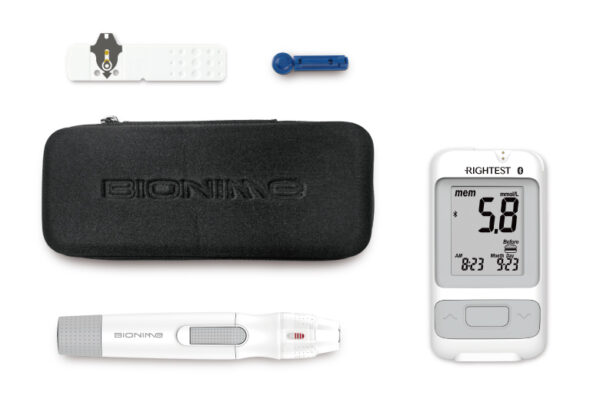 Bionime Rightest GM700SB sistem za merjenje glukoze v krvi, 1 komplet