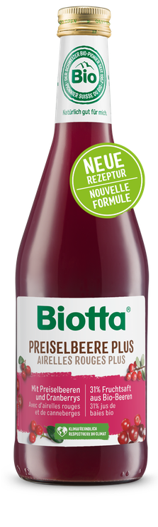 Biotta Brusnica Plus sok, 500 ml