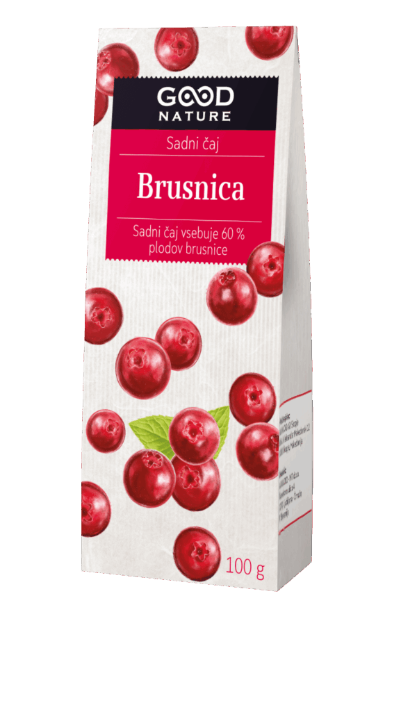 Good Nature Brusnica sadni čaj, 100 g Good Nature Brusnica sadni čaj, 100 g