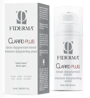 Fiderma Clarifid Plus intenzivni depigmentacijski serum za obraz, roke in dekolte, 15 ml