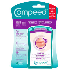 Compeed obliži za celjenje herpesa, 15 obližev