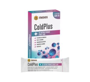 Medex ColdPlus prašek za pripravo napitka, 3 vrečke po 10 g
