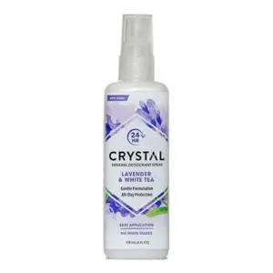 Crystal deodorant v razpršilu z vonjem sivka in beli čaj, 118 ml
